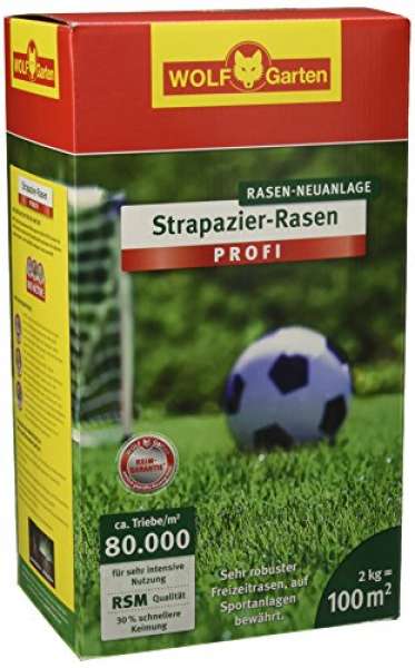 Wolf Garten LJ 100 Strapazier-Rasen Profi 2 kg