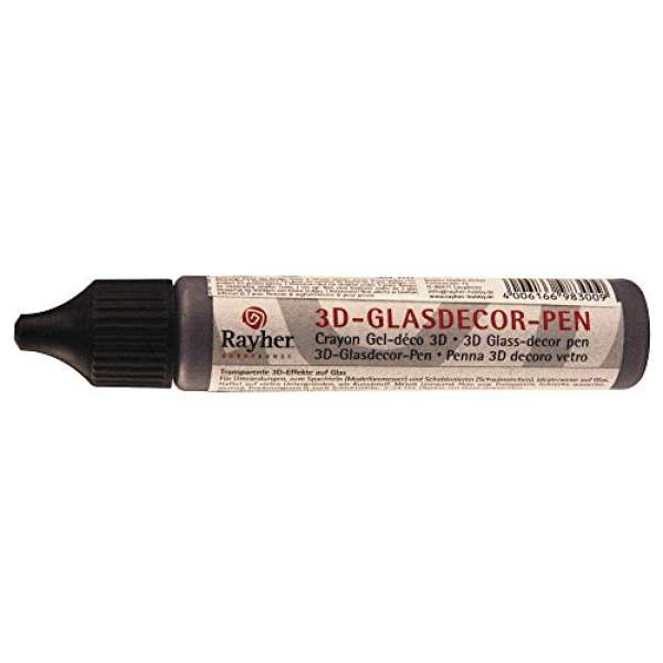 Glasdecor-Pen 3-D 30 ml 28ml anthrazit