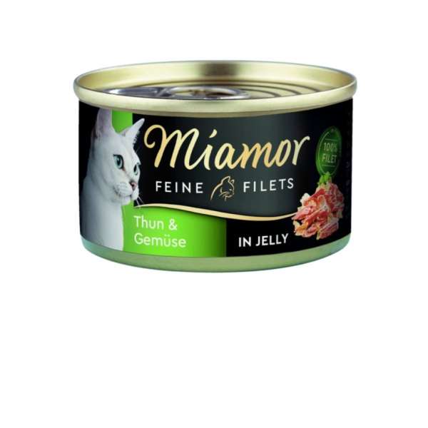 Miamor Feine Filets in Jelly Thun & Gemüse, 100 g