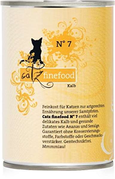 Catz Finefood No.7, Rind und Kalb, 400 g