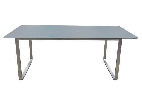 Tisch Carlow 200x100cm grau