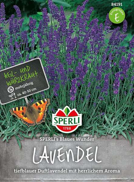 Sperli Blaues Wunder, Lavendelsamen