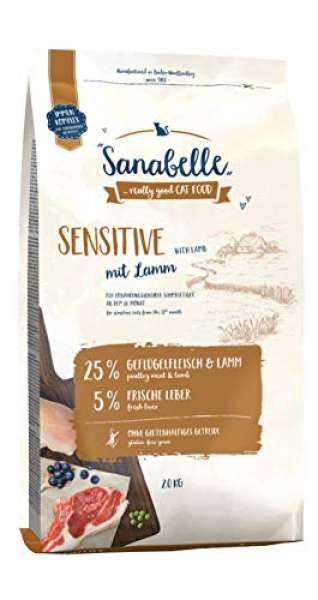 Sanabelle Sensitive Lamm, 2 kg