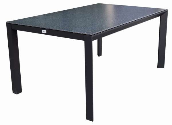 Tisch Shelton 160x100 cm grau