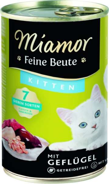 Miamor Feine Beute Kitten - Geflügel, 400 g