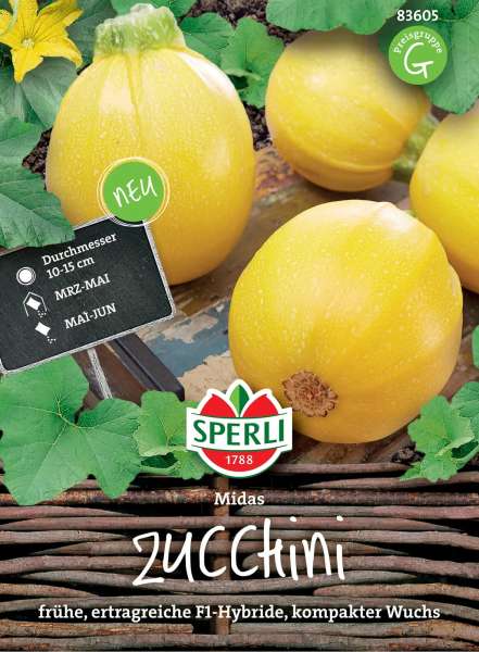 Sperli Zucchinisamen Midas, F1