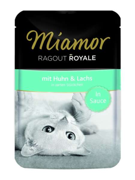 Miamor Ragout Royale in Sauce Huhn & Lachs, 100g