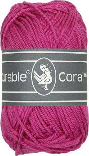 Wolle Durable Coral Mini magenta