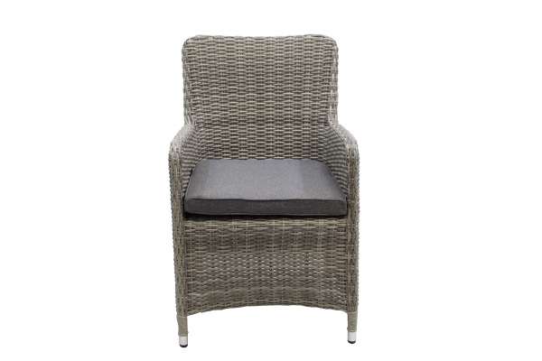 Sessel Cleveland Dining grey shell