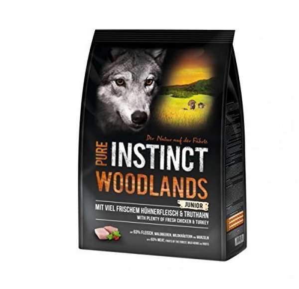 Pure Instinct Woodlands Junior mit Huhn &amp; Truthahn 4kg