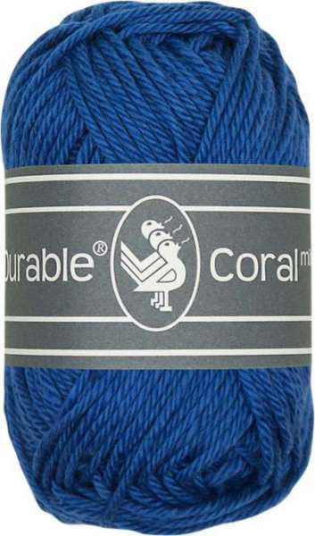 Wolle Durable Coral Mini cobalt