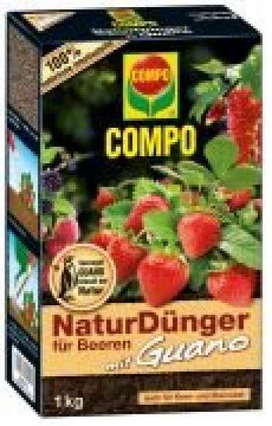Compo Bio NaturDünger für Beeren mit Guano 1kg