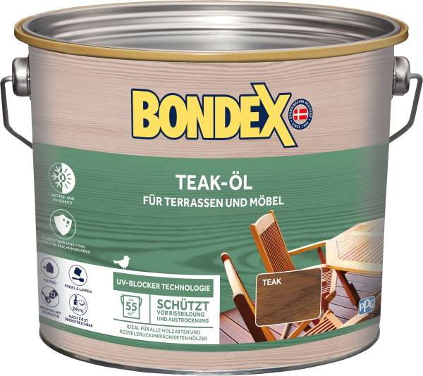 Bondex Teak-Öl Teak 2,50 l