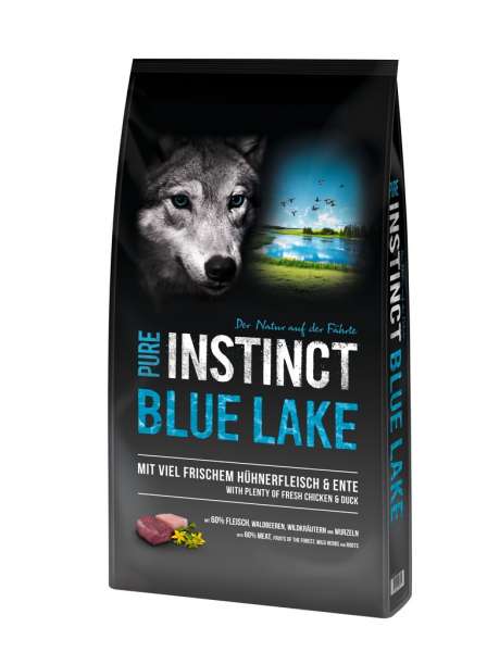 PURE INSTINCT Blue Lake Adult mit Huhn und Ente 12 kg