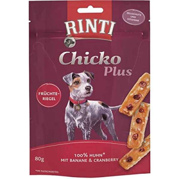 Rinti Chicko Plus Früchteriegel, 80 g