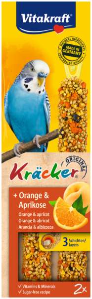Vitakraft Kräcker Original mit Orange & Aprikose 2 Stück