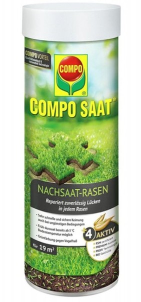 Compo Rasensamen-Mischung, Nachsaat 380 g | Rasensamen | Samen | Aussaat |  Garten | Matthies Onlineshop