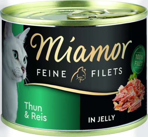Miamor Feine Filets in Jelly Thun & Gemüse, 185 g