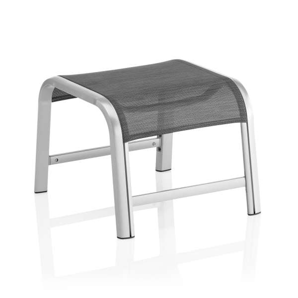 Hocker Avalon/Forma II silber/graphit