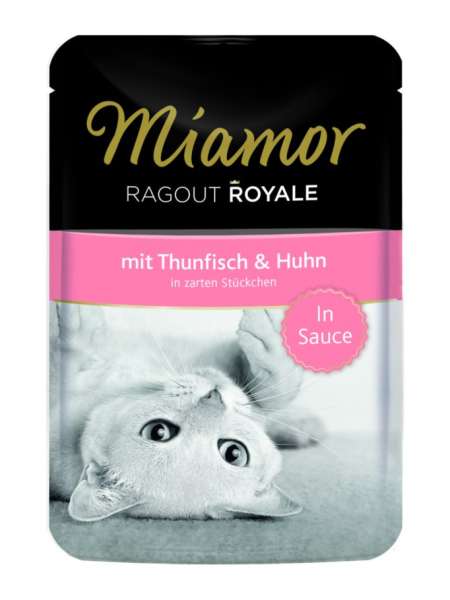 Miamor Ragout Royale in Sauce Thunfisch & Huhn, 100 g