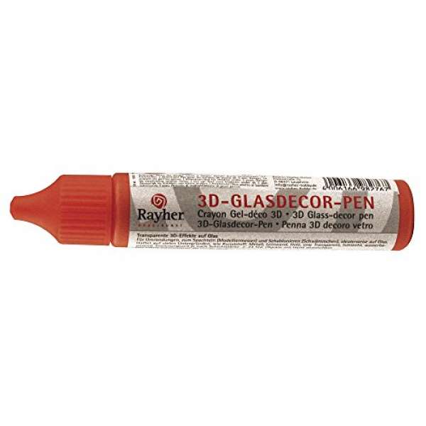 Glasdecor-Pen 3-D 30ml orange