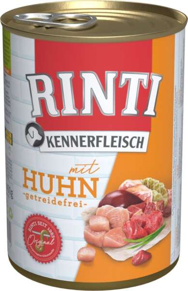 Rinti Kennerfleisch Huhn, 400 g Dose