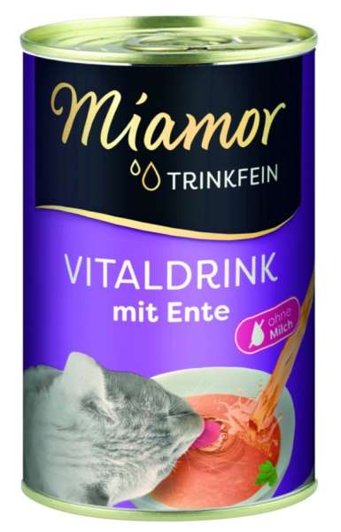 Miamor Trinkfein Vitaldrink mit Ente, 135 ml
