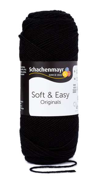 Schachenmayr Soft & Easy, Schwarz