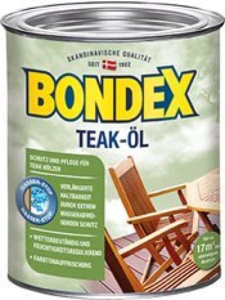 Bondex Teak-Öl 0,75 l farblos