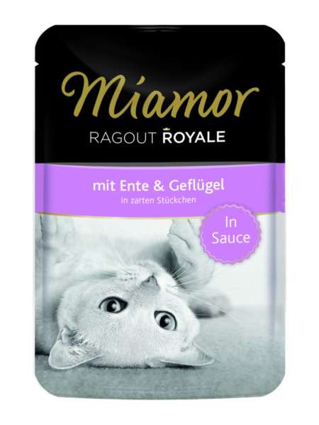 Miamor Ragout Royale in Sauce Ente & Geflügel, 100 g