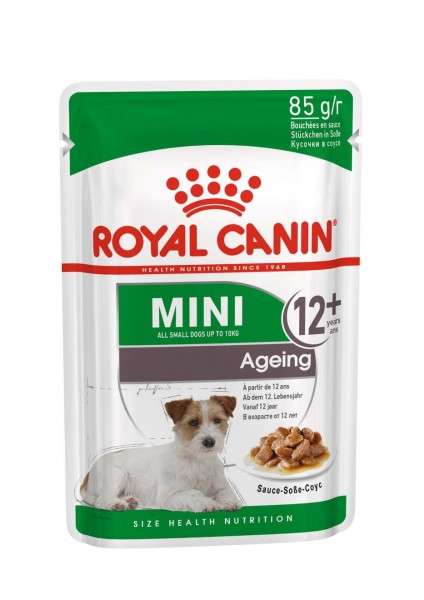 Royal Canin MINI Ageing 12+ in Soße, 85 g