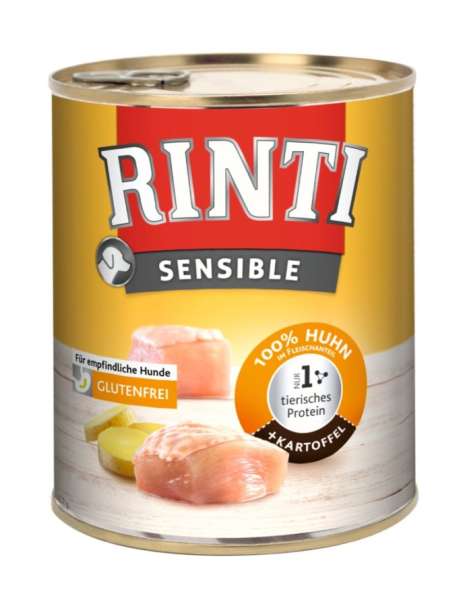 Rinti Sensible Huhn + Kartoffel, 800 g Dose