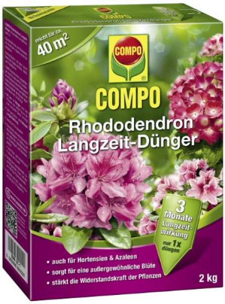 COMPO Rhododendron Langzeit Dünger 2 kg