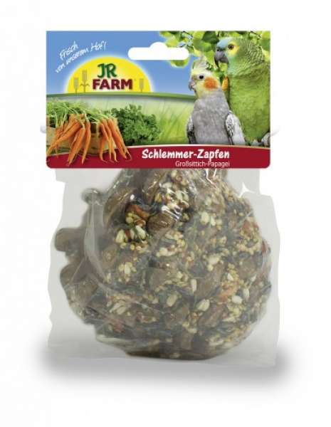 JR Farm Schlemmer-Zapfen Großsittich & Papagei 1 Stück
