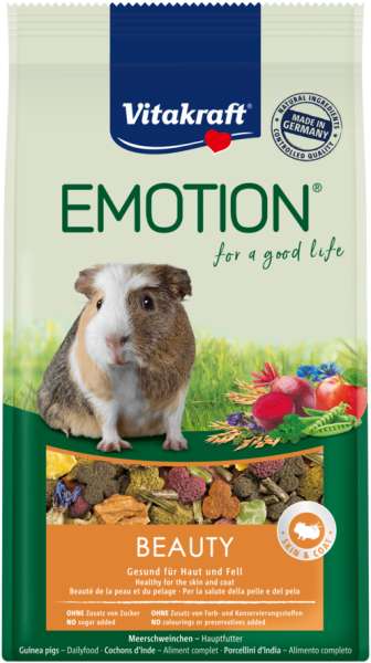 Vitakraft Emotion Beauty Adult, Meerschweinchen - 600g
