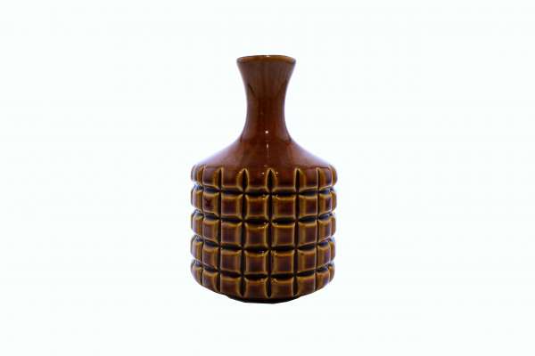 Vase DANIE Keramik 10,5 x 16cm braun
