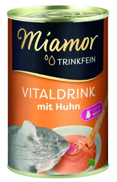 Miamor Trinkfein Vitaldrink mit Huhn, 135 ml