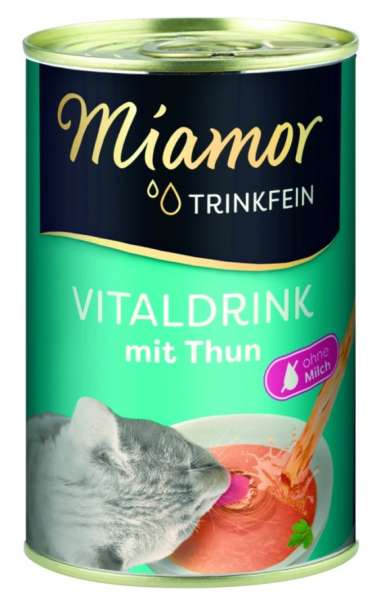 Miamor Trinkfein Vitaldrink mit Thun, 135 ml