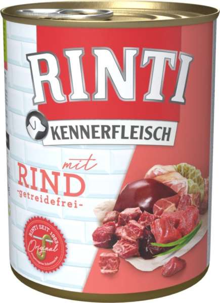 Rinti Kennerfleisch Rind, 800 g Dose
