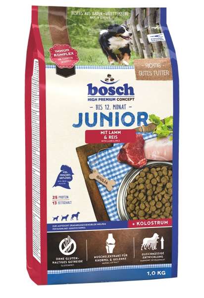 Bosch High Premium Concept Junior mit Lamm & Reis, 1 kg