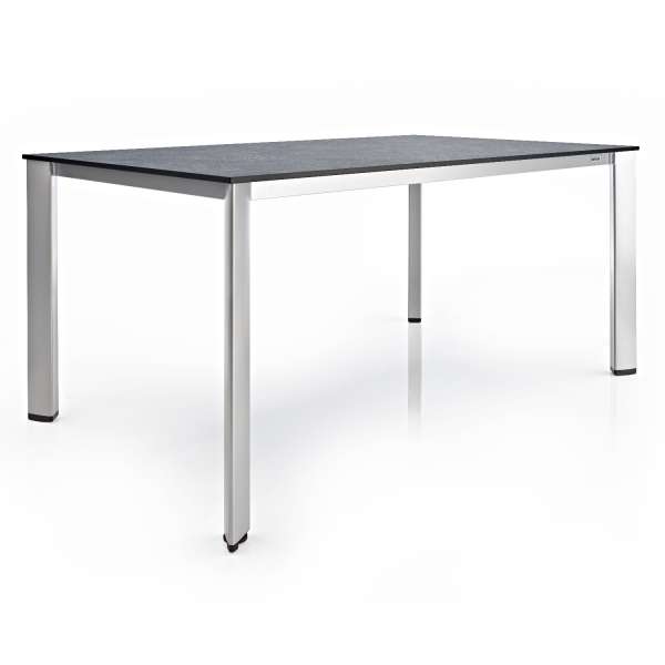 Tischgestell EDGE 95x160cm Alu silber
