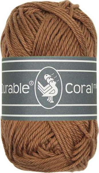 Wolle Durable Coral Mini hazelnut