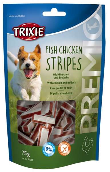 Trixie Premio Fish Chicken Stripes 75 g