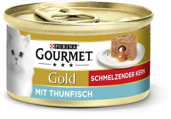GourmetGold Schmelzender Kern Thunfisch, 85g