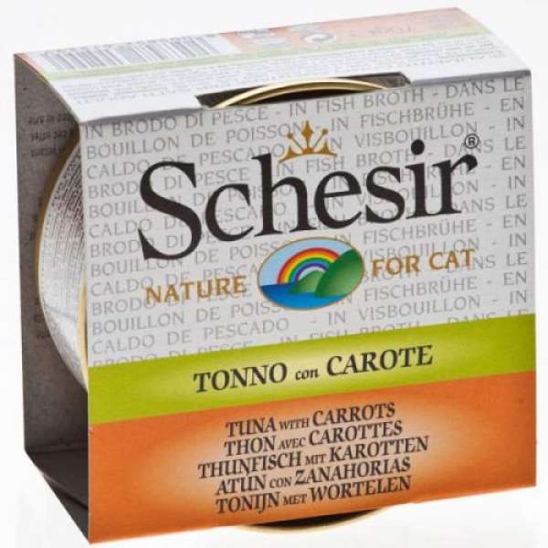 Schesir Cat Brühe Thunfisch+Karotten 70 g
