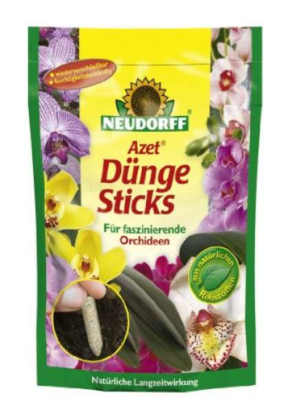 NEUDORFF Azet Dünge Sticks für Orchideen, 40 Stück