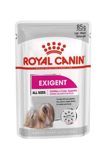 Royal Canin Exigent Hund - Mousse, 85 g