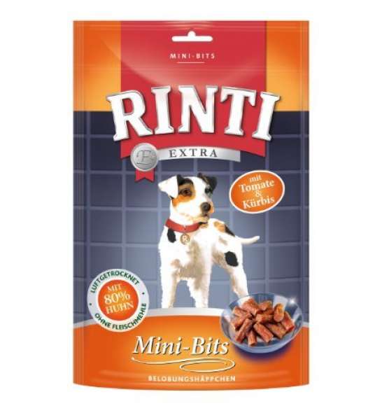 Rinti Mini Bitties 100g Huhn mit Karotten & Spinat