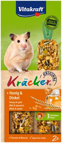 Vitakraft Kräcker Honig & Dinkel 2er Plus