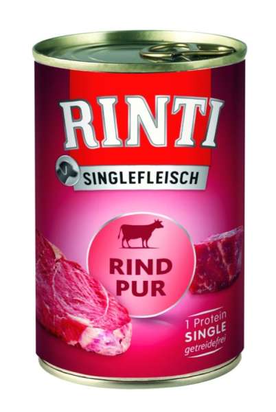 Rinti Singlefleisch Rind pur, 400 g Dose